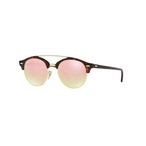 Pink lense ray bans